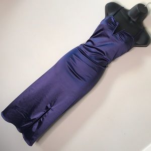 NWT Satin Sexy Forever 21 Midi Dress